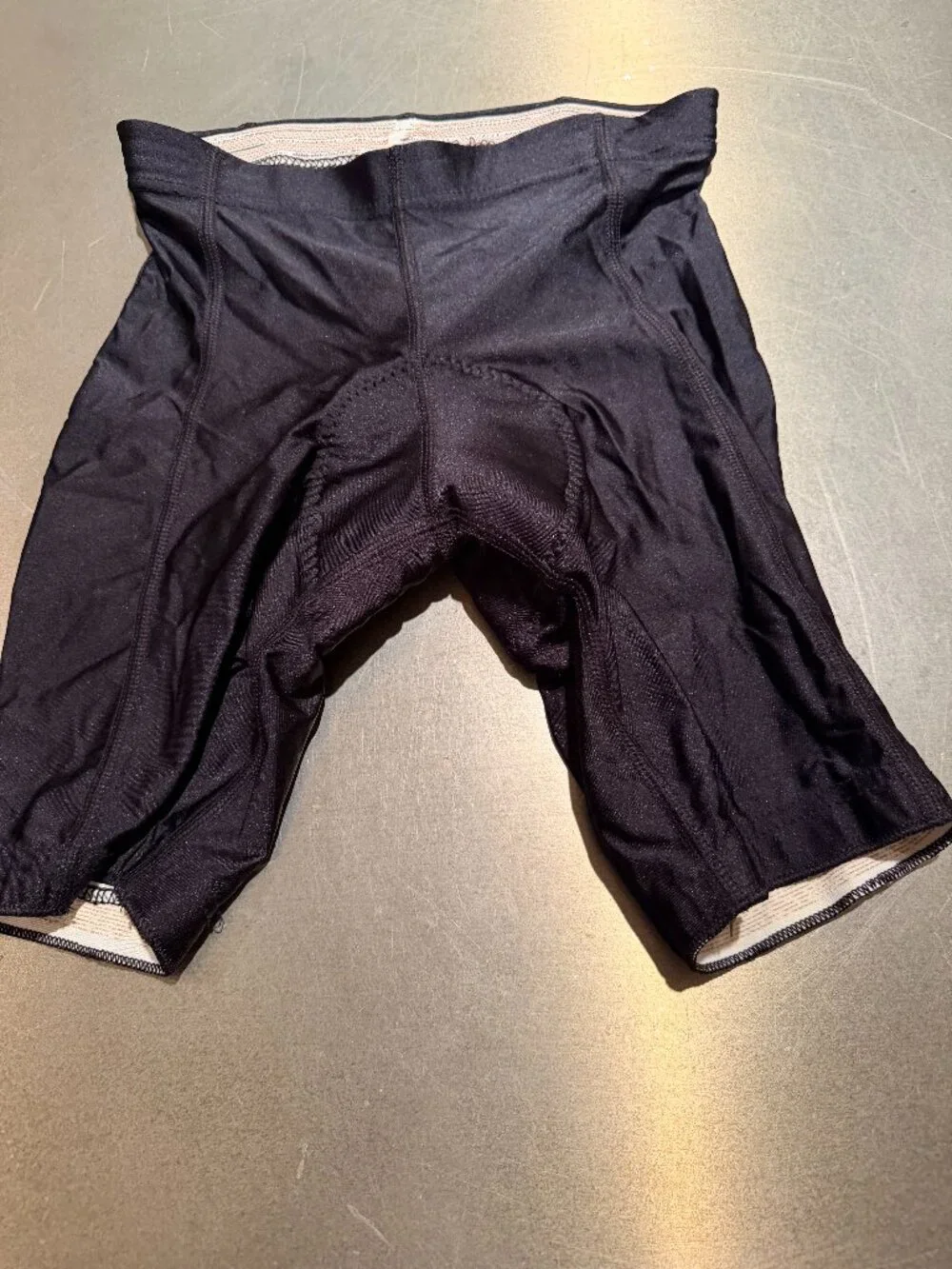 Compression Shorts with Padded Crotch Black Reed Street Medium Vintage